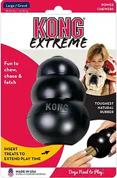 Надміцна гумова іграшка для собак KONG Extreme - мініатюра 2