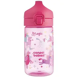 Поїльник дитячий для води Canpol babies Junior рожевий (56/624_pin) - мініатюра 2
