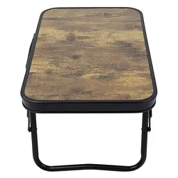 Складний стіл Bo-Camp Woodbine Compact 56x34 cm Black/Wood look (1404190) - мініатюра 6