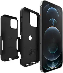 Чохол подвійний протиударний OtterBox Commuter Series для iPhone 12/12 Pro (6.1") Black - мініатюра 3