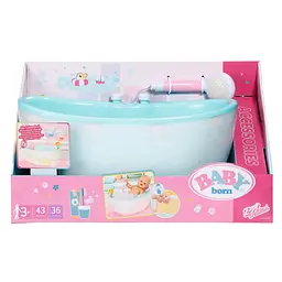 Автоматична ванночка для ляльки ЛЕГКЕ КУПАННЯ BABY born 835784 (світло, звук) - мініатюра 2