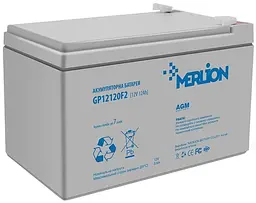 Акумуляторна батарея для ДБЖ Merlion AGM 12 V / 12 А*ч (GP12120F2)