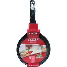 Пательня для млинців Vezzer 20 см чорна (VZ8056B) - мініатюра 5