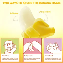 Желейні цукерки Amos Peelerz Banana 170г - мініатюра 4