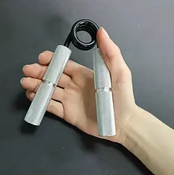 Еспандер-ножиці алюмінієвий PowerPlay 4322 (112 кг) Hand Grip Срібний (PP_4322_112kg) - мініатюра 8