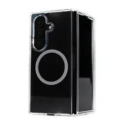 Чехол Samsung Galaxy Fold7 5G, Clear MagCase, прозрачный, противоударный, магнитный, панель-накладка с поддержкой MagSafe, поддержка беспроводной зарядки MagSafe, защита всего корпуса, TPU+PC, ArmorStandart (ARM88137) - мініатюра 7