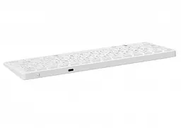 Клавіатура бездротова Maxxter Silver (KBW-C01S-UA)