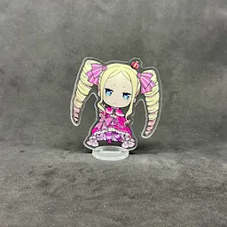 Акрилова колекційна фігурка Чібі Chibi Аніме Re:Zero. Життя з нуля в альтернативному світі Беатріс (Beatrice) 10 см - мініатюра 2