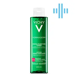 Тонік для обличчя потрійної дії Vichy Normaderm, 200 мл