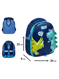 Рюкзак дитячий YES K-33XXS Dino Friends (550439) - мініатюра 3