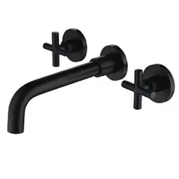 Змішувач для умивальника Wezer VAL10-10-BLACK, нержавіюча сталь, чорний, Чорний матовий