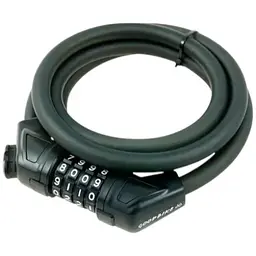 Велозамок Good Bike Premium Security тросовый кодовый Ø15 x 1200 мм черный (97010-IS)
