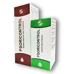 Комплекс від псоріазу Psoricontrol краплі+крем