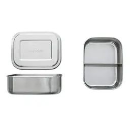 Контейнер для їжі Tatonka Lunch Box II 800 Сріблястий - мініатюра 2