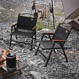 Крісло складане Naturehike NH21JJ002 малий, алюміній, чорний - мініатюра 2