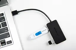 Розгалужувач-хаб USB 3.0 Transcend TS-HUB2K HUB 4 ports - мініатюра 2