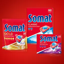 Таблетки для посудомийних машин Somat Classic, 120 шт. (708914) - мініатюра 7