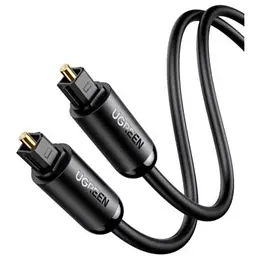 Кабель мультимедійний Optical Toslink 1.0m AV122 black Ugreen (70890)