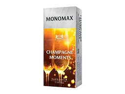 Чай пакетований чорний Мономах 25 пакетиків CHAMPAGNE MOMENT 1,5 г з ароматом суниці