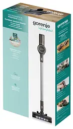Акумуляторний пілосос Gorenje SVC252426FFCA (VC3996-GS) (7259027) - мініатюра 2