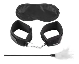 Набір BDSM Pipedream Fetish Fantasy Series Sensual Seduction Kit, 3 предмети (чорний) - мініатюра 5