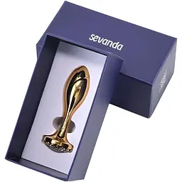 Анальна пробка Lockink Sevanda Pearl Rose-shape - мініатюра 6