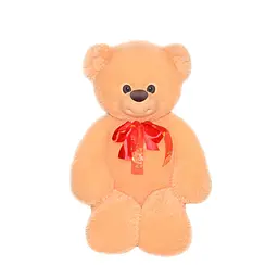Мяка іграшка Ведмідь Балун 100667 Персиковий shop (2000999363337) - мініатюра 3