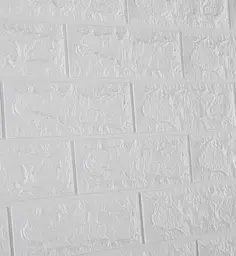Самоклейка декоративна 3D панель 3D Loft під білу цеглу 700x770x7 мм - мініатюра 10