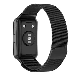 Міланський магнітний ремінець Primolux для смарт-годинника Huawei Watch Fit (TIA-B09) Black - мініатюра 2