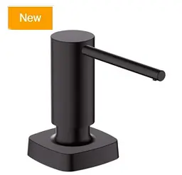 Дозатор кухонний Hansgrohe A71 500 ml врізний Matt Black 40468670, Чорний матовий