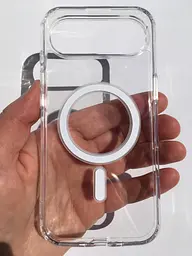 Протиударний чохол для Apple iPhone 17 AIR Clear Case Ultra Hybrid MagSafe Прозорий з магнітом - мініатюра 6