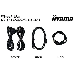 Монітор 23.8" Iiyama XUB2493HSU-B7 FHD IPS 100Hz (XUB2493HSU-B7) - мініатюра 13
