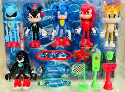 Іграшки Супер Сонік набір фігурок Sonic 4 - мініатюра 2