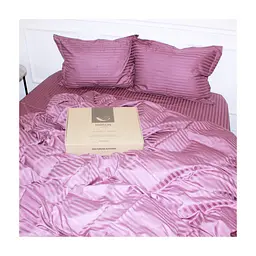 Постільна білизна MirSon Satin 30-0008 SmokyPink 160х220 Сімейний (2200005250334) - мініатюра 5