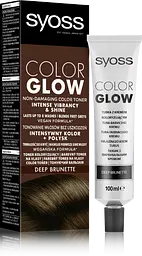 Тонувальний бальзам для волосся Syoss Color Glow, Насичений каштановий, 100 мл (2806381) - мініатюра 2