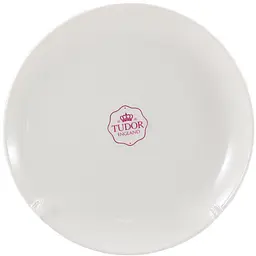 Тарілка порцелянова Interos White кругла 18 см біла (TU2204-1)