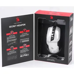 Миша ігрова A4Tech W70 Max Bloody (Panda White) - мініатюра 10