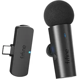 Мікрофон Fifine (M6) Wireless Black (M6) - мініатюра 2
