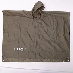 Захисний дощовик-пончо з капюшоном, хакі LUGI LU-029GR - мініатюра 5