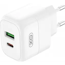 Блочок з швидкою зарядкою, зарядний пристрій XO L137 - 20W PD USB-C & 18W QC USB-A - мініатюра 3