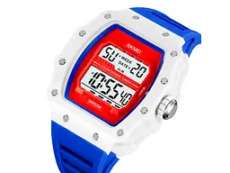 Чоловічий наручний годинник 2296BU Blue Skmei acs0030044 - мініатюра 4