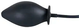 Надувна анальна пробка True Black Inflatable - мініатюра 5