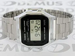 Годинники наручні чоловічі японські цифрові якісні оригінальні Casio Collection A158WEA-1EF - мініатюра 5