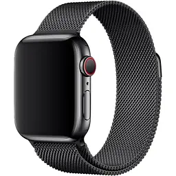 Ремінець DK CDK для Apple Watch 44mm (Series 4 / 5 / 6 / SE1 / SE2) Метал Milanese Loop (05527) (black)