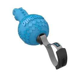 Іграшка для cобак Gigwi Dinoball Динозавр зі звуком, що вимикається 14 см - мініатюра 3