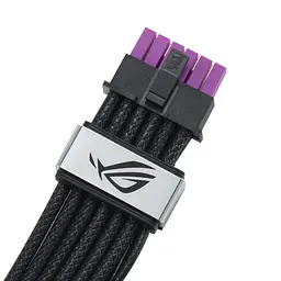Кабель для відеокарти Asus ROG Equalizer 12V-2x6 ATX 3.1 PCIe 5.1 Black (90YE00BN-B0QA00) - мініатюра 4