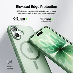 Чохол Belkin для iPhone 17, Magnetic Protective Grip, Sage teh0019373 - мініатюра 3