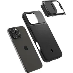 Чохол Spigen Optik Armor MagFit with MagSafe для iPhone 16 Pro Max Black (ACS08015) [115483] - мініатюра 6