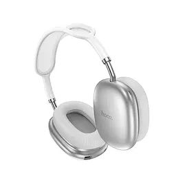 Накладні бездротові навушники W55 Plus Happiness ANC noise reduction Silver Hoco teh0030600 - мініатюра 3
