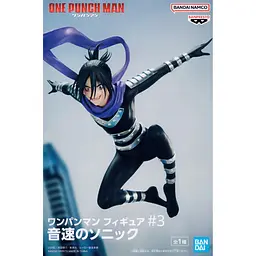 Фігурка Bandai Spirits One Punch Man Speed-o'-Sound Sonic Надзвуковий Сонік Ванпанчмен 15 см BS OP SSS - мініатюра 3